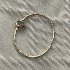 Pandora crown charm bracelet